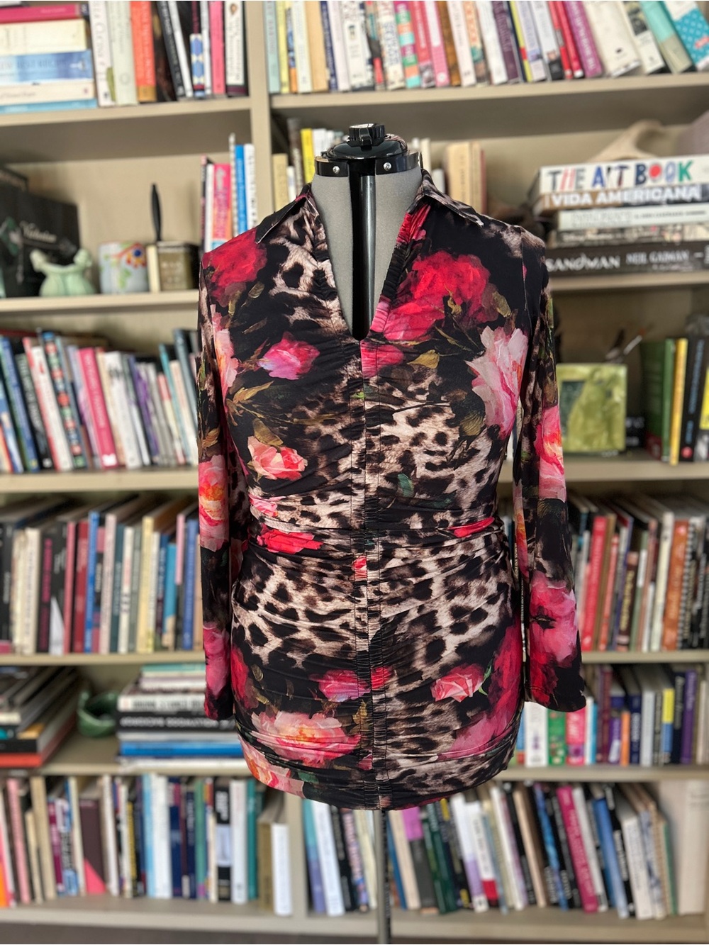 VENUS Floral and Animal Print Y2K Mini Dress | Size 5
